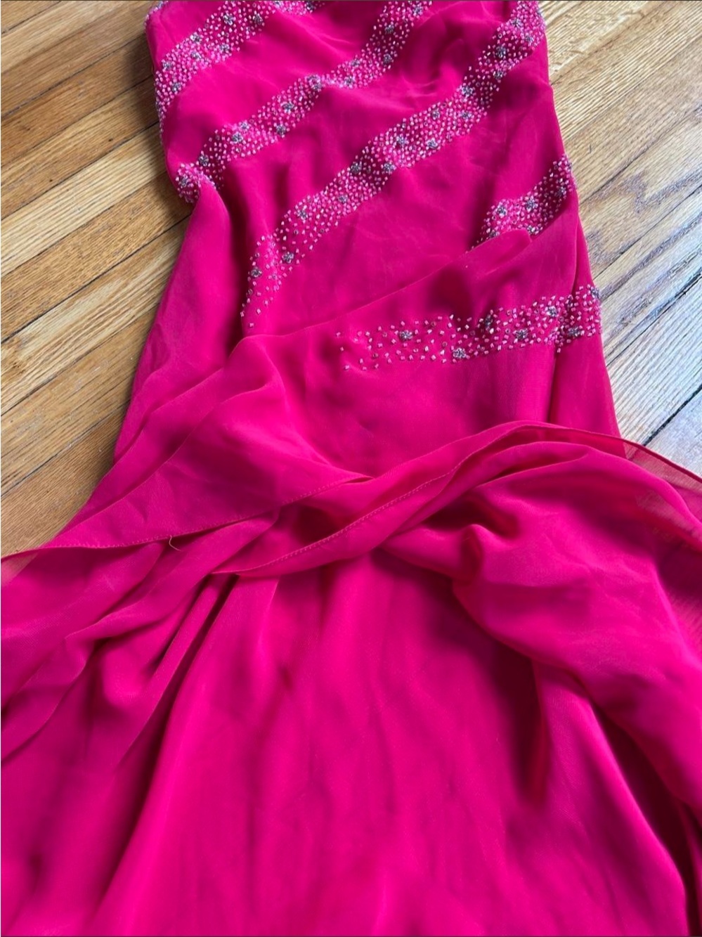 Pink Beaded Dress - Picture 4 of 6
